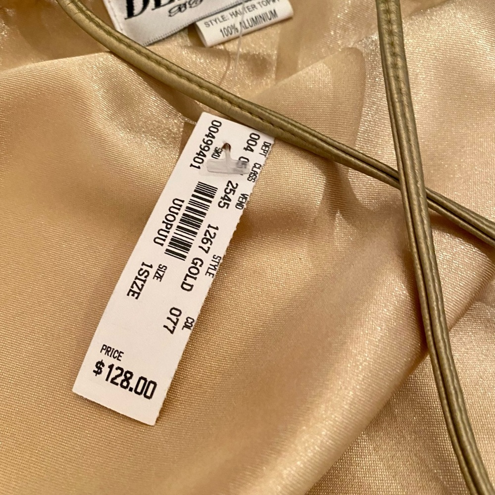 Gold Metal Top - Picture 4 of 10